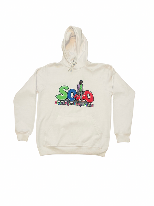 SOLO (Style Original Living Official) White Hoodie